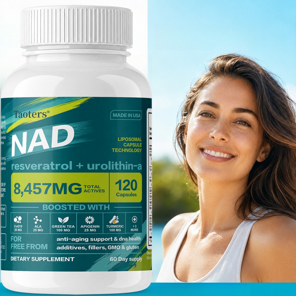 Resveratrol Capsule Anti Aging - NAD + Resveratrol Supplements-Anti-aging and Cellular