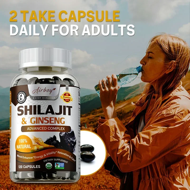 Shilajit & Ginseng - Energy &  - Pre Workout Supplement review and price