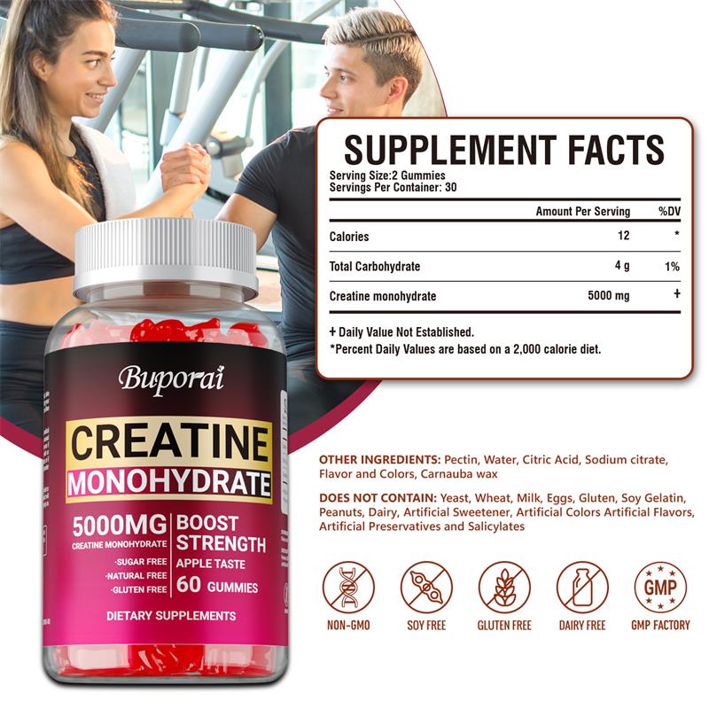 Creatine Monohydrate Gummies - - Pre Workout Supplement review and price