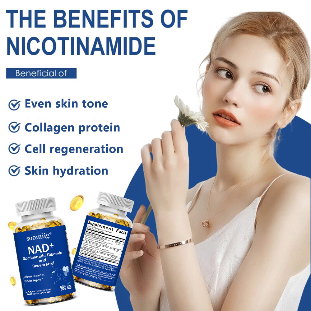 NAD Supplement - with Nicotina - Resveratrol Capsule Anti Aging review and price