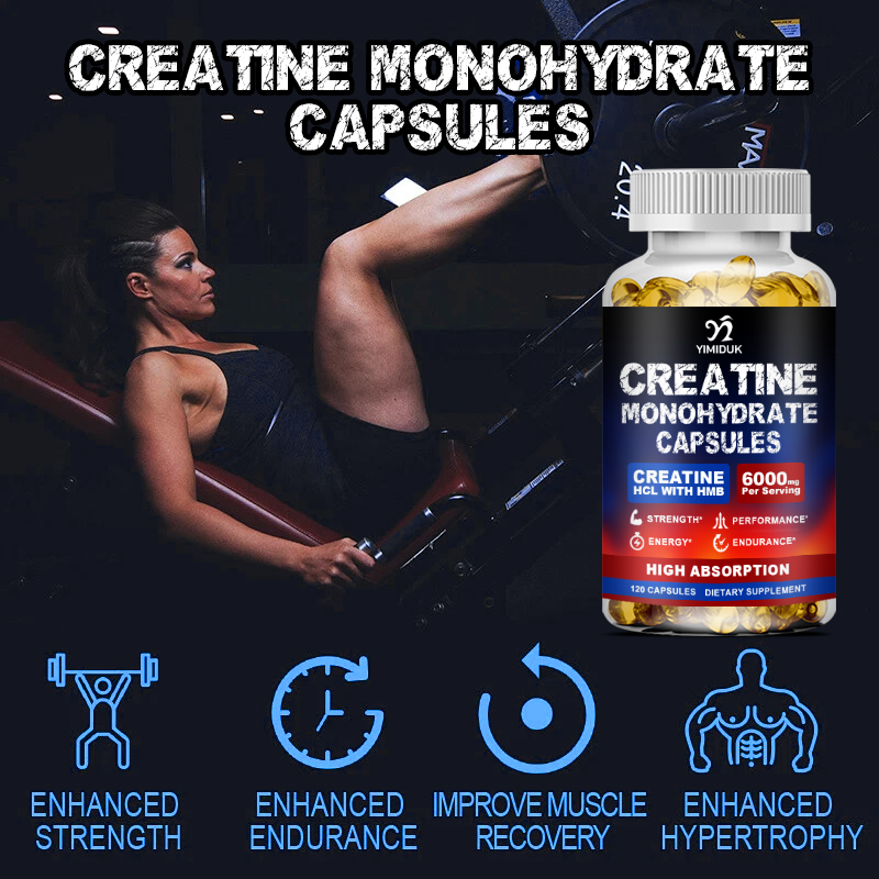 Dual Creatine Monohydrate Caps - Pre Workout Supplement review and price