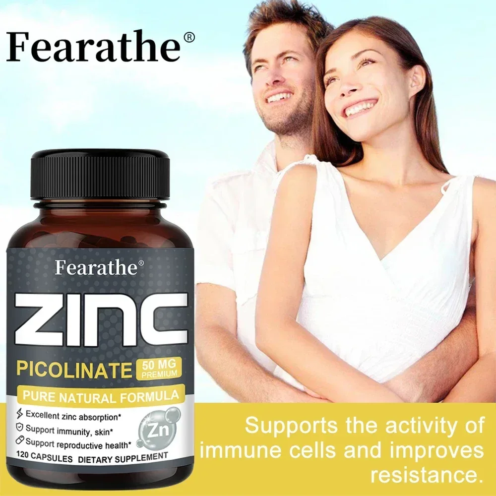 Zinc Capsules 50 Mg - Natural  - Zinc Supplement 50Mg review and price