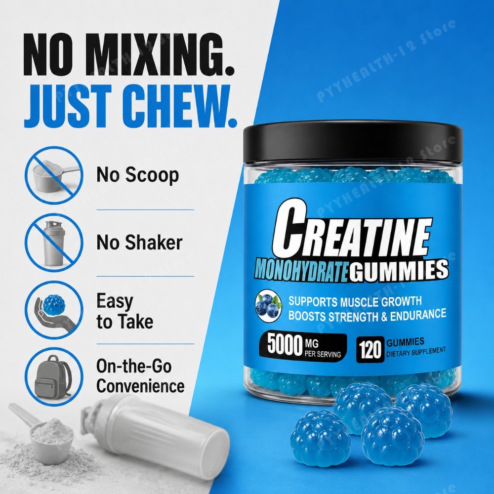 Creatine Monohydrate Gummies 5 - Pre Workout Supplement review and price