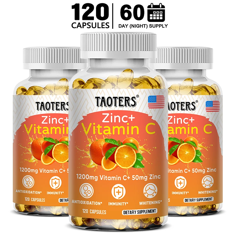 Taoters Vitamin C + Zinc Suppl - Zinc Supplement 50Mg review and price