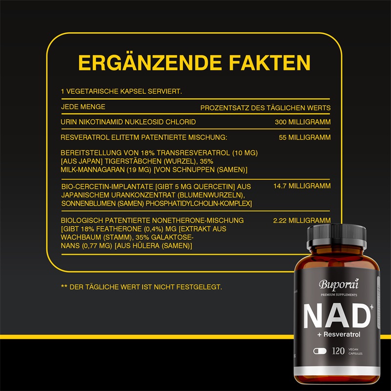 NAD+ Supplements - Anti-aging, - Resveratrol Capsule Anti Aging review and price