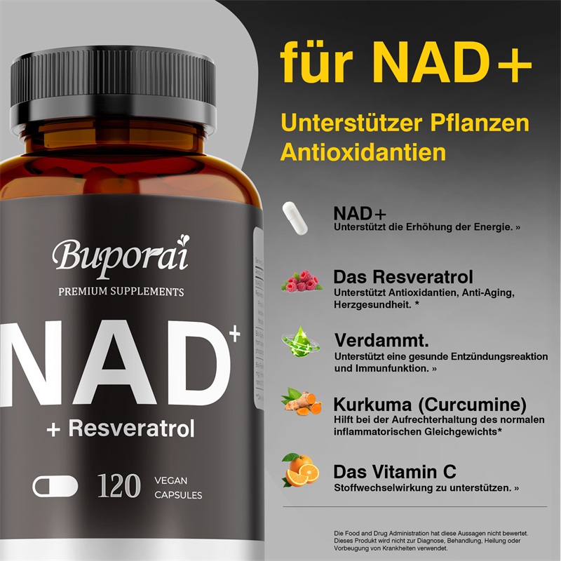NAD+ Supplements - Anti-aging, - Resveratrol Capsule Anti Aging review and price