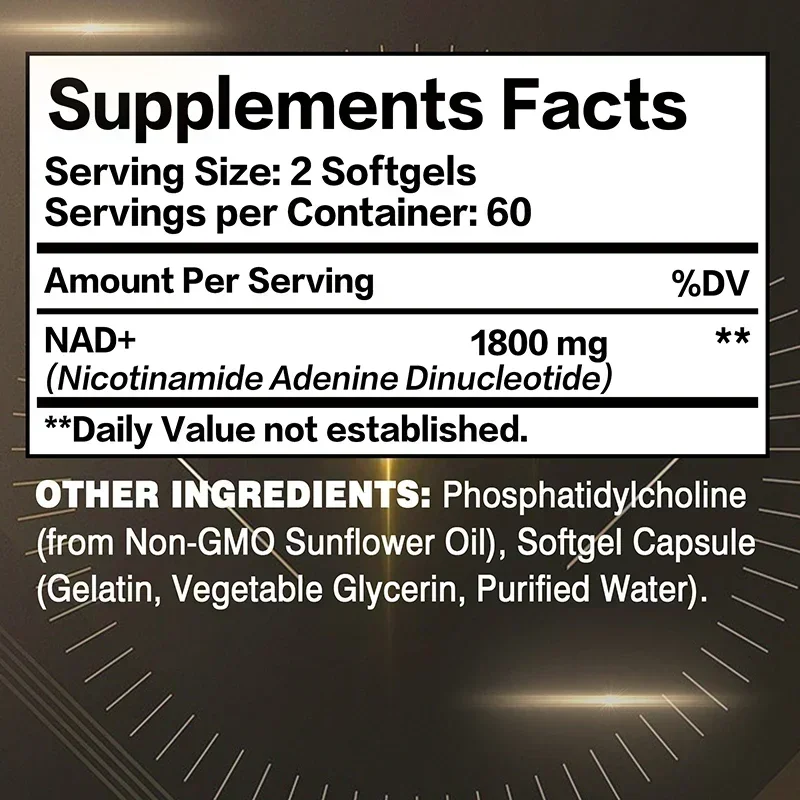 Liposomal NAD Supplement - wit - Resveratrol Capsule Anti Aging review and price