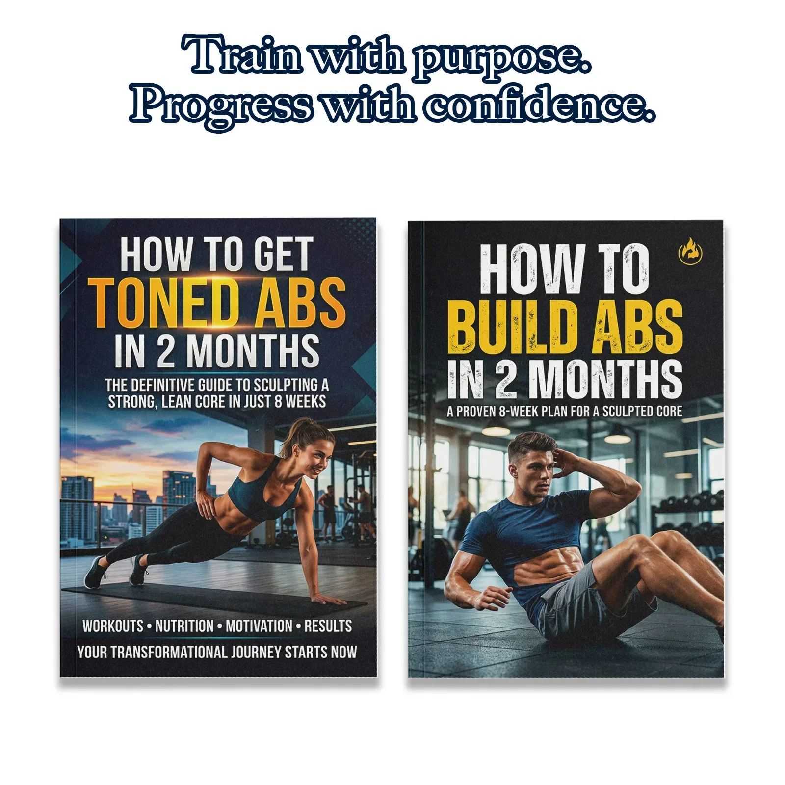 2-Book Abs Training Guide Set  - Nutrition And Fitness Books review and price