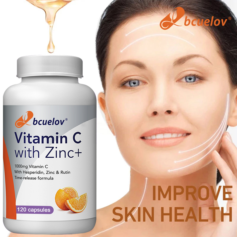 Organic Vitamin C + Zinc Capsu - Zinc Supplement 50Mg review and price