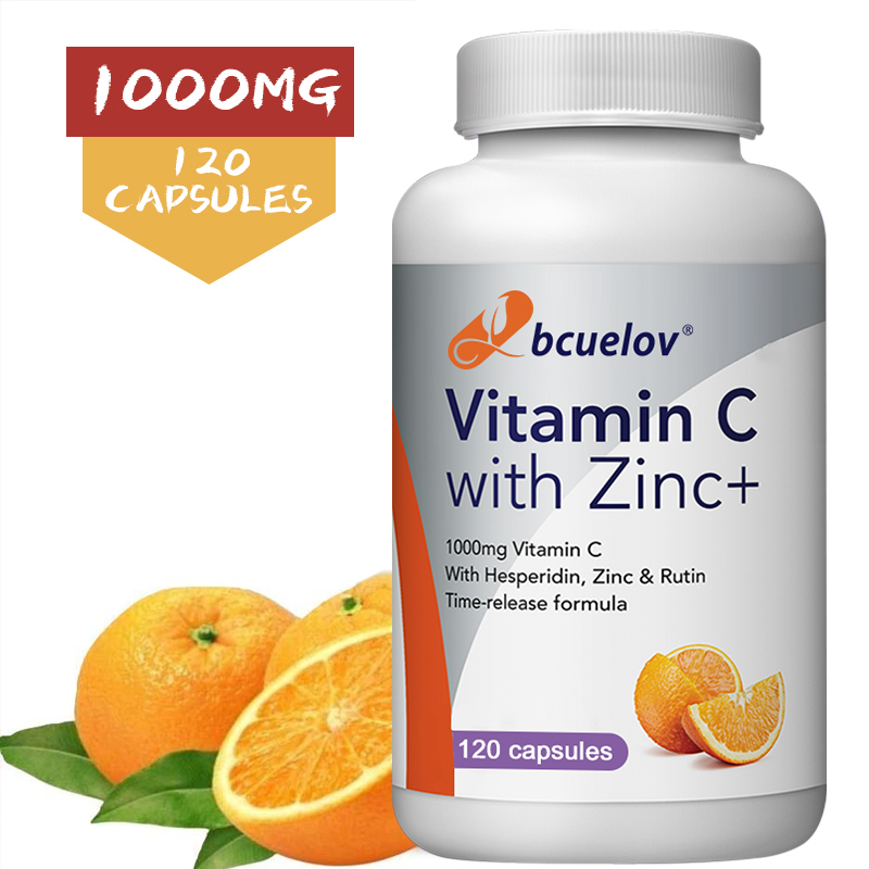 Organic Vitamin C + Zinc Capsu - Zinc Supplement 50Mg review and price