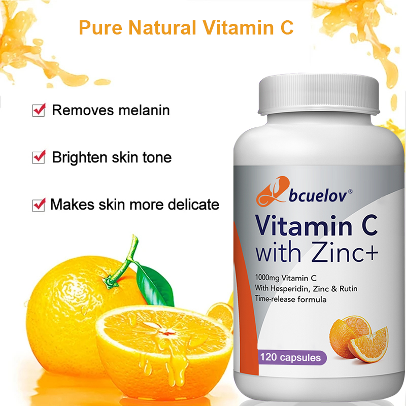 Organic Vitamin C + Zinc Capsu - Zinc Supplement 50Mg review and price