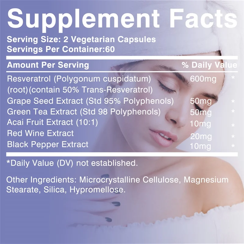 Resveratrol Capsules - Antioxi - Resveratrol Capsule Anti Aging review and price