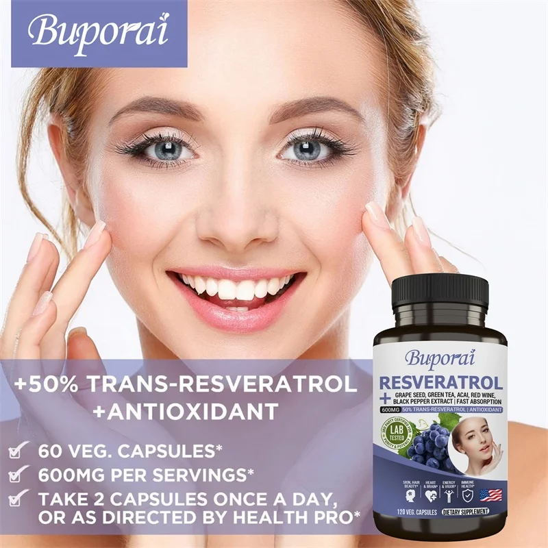 Resveratrol Capsules - Antioxi - Resveratrol Capsule Anti Aging review and price