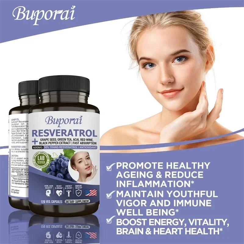 Resveratrol Capsules - Antioxi - Resveratrol Capsule Anti Aging review and price
