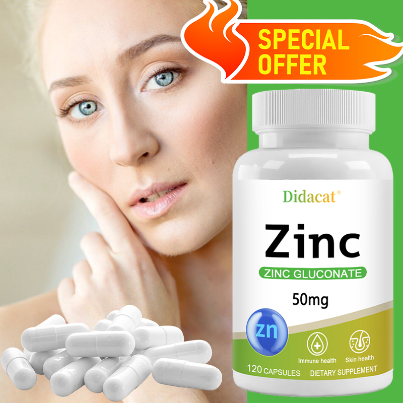 Zinc Gluconate Capsules 50MG,  - Zinc Supplement 50Mg review and price