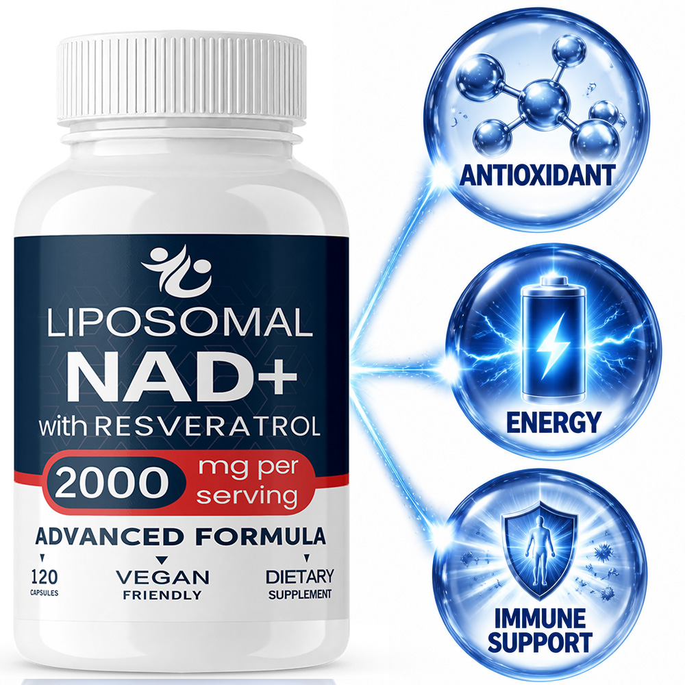 Liposomal Nad+supplement with  - Resveratrol Capsule Anti Aging review and price