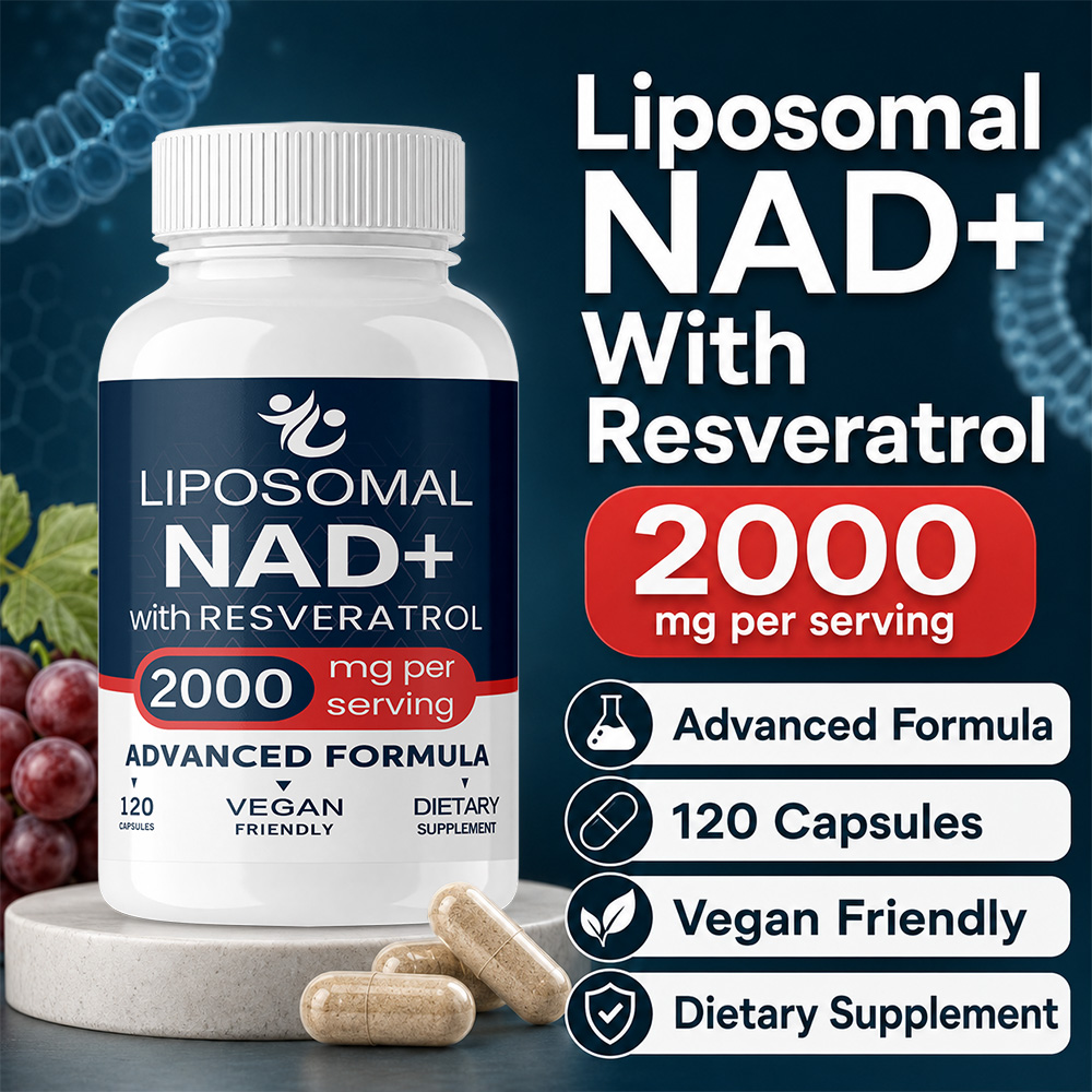Liposomal Nad+supplement with  - Resveratrol Capsule Anti Aging review and price