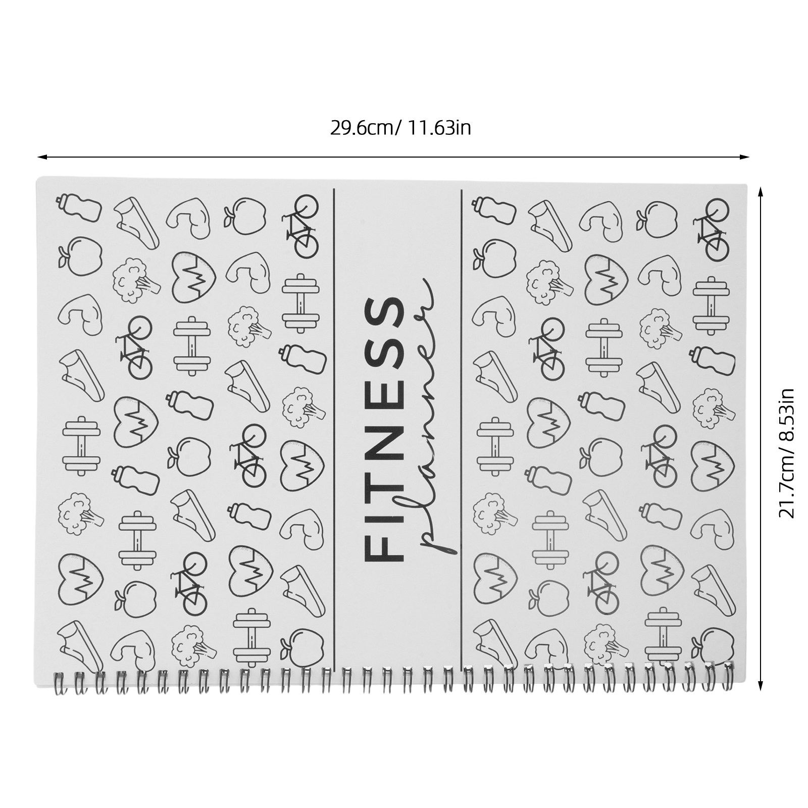 Fitness Log Book 11.7 X 8.5 Fi - Nutrition And Fitness Books review and price