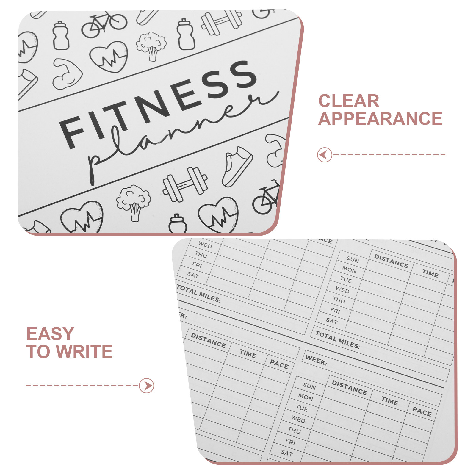 Fitness Log Book 11.7 X 8.5 Fi - Nutrition And Fitness Books review and price