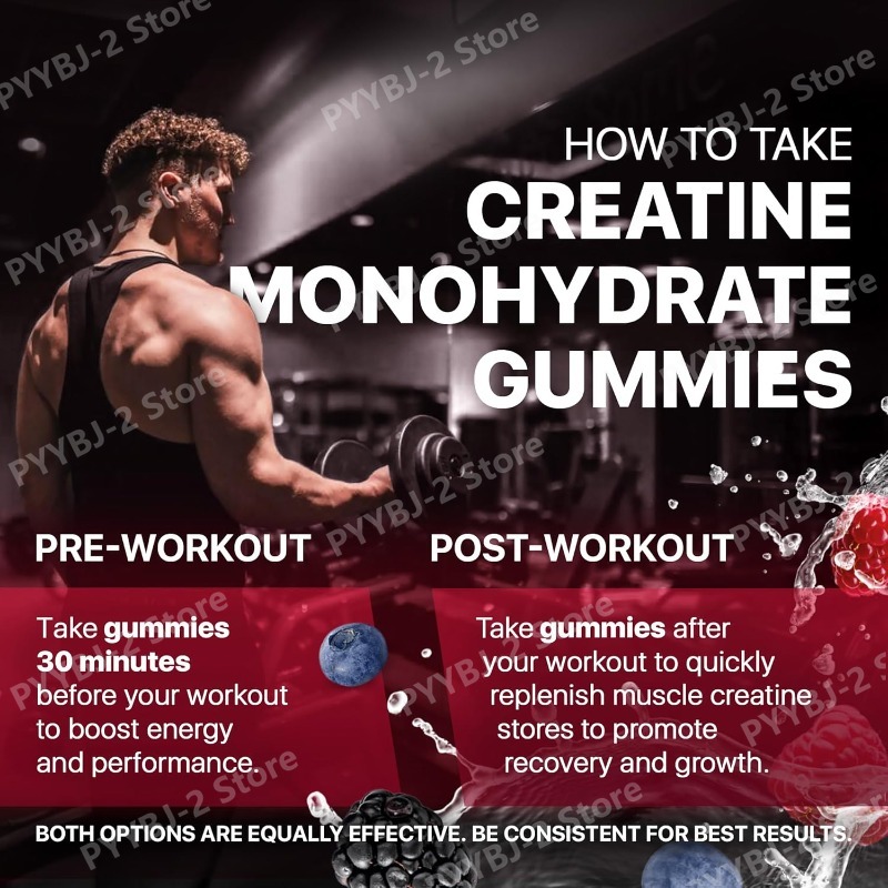 Creatine Monohydrate Gummies R - Pre Workout Supplement review and price