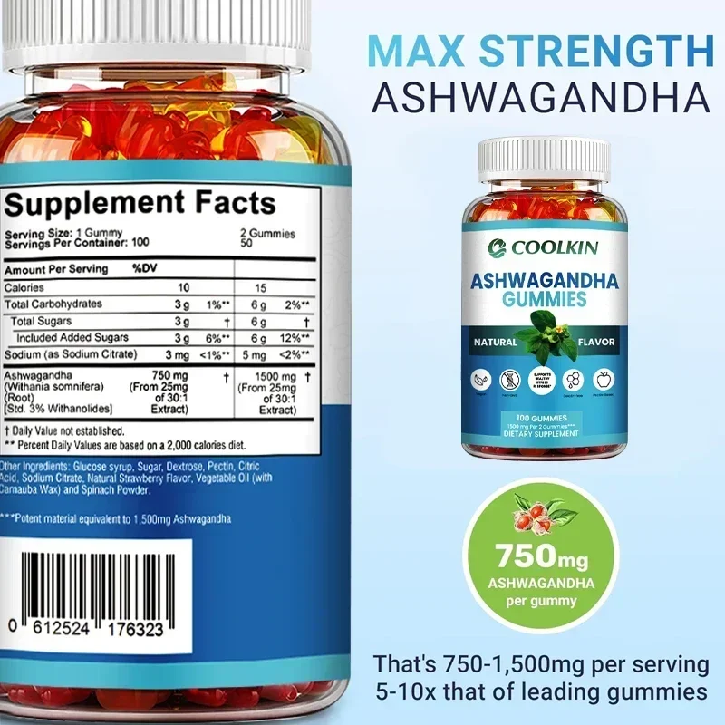 Ashwagandha Gummies - Enhance  - Pre Workout Supplement review and price